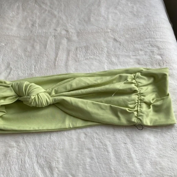 NEW! Set! Stone Fox Swim x Free People Bijou Lele bikini green 14620 - Picture 6 of 8